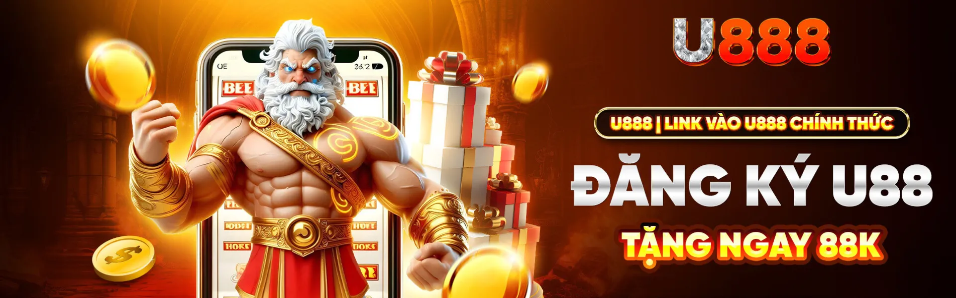 đăng ký u888 tặng 88k